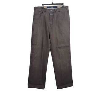 Vtg‎ 90s Marithe Francois Girbaud Jeans Sz 36x33 Brown Baggy Relaxed Straight